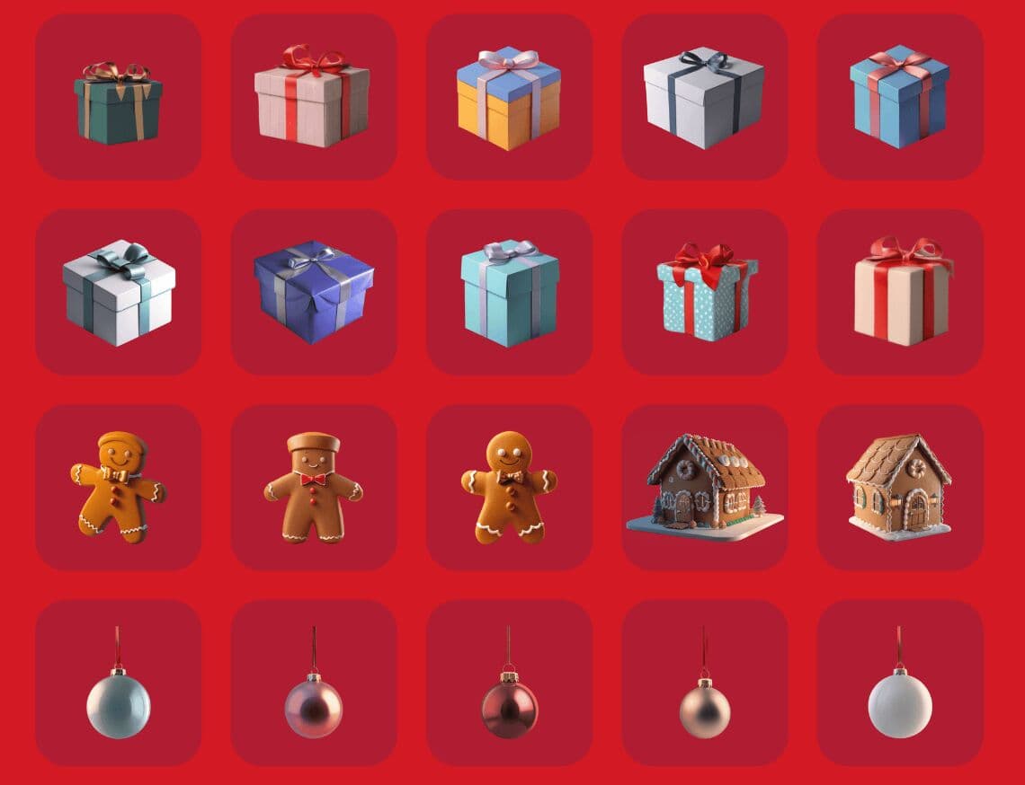 Christmas 3D Icons
